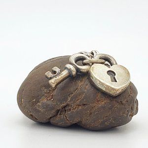 James Avery "My Heart Is Yours" Charm & James Avery Bracelet 925 sterling silver